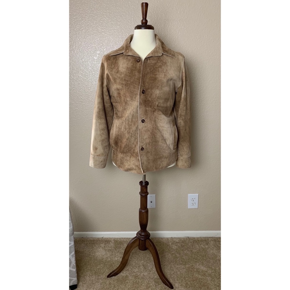 Andrew Marc Vintage Suede Leather Jacket
